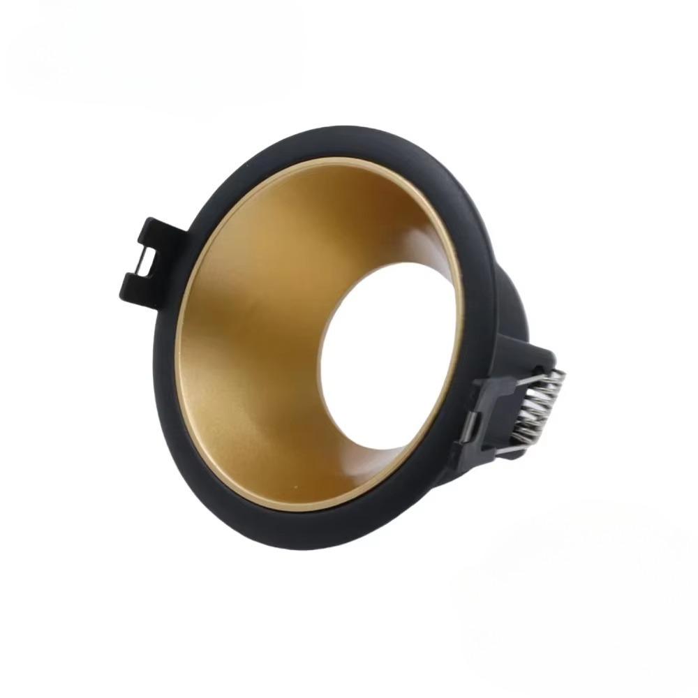 

GU10 Spotlight Flush Mount Downlight Round Spotlight Ceiling Light Fixture GU10/G5.3 75mm Reflector Indoor Recessed Down Light