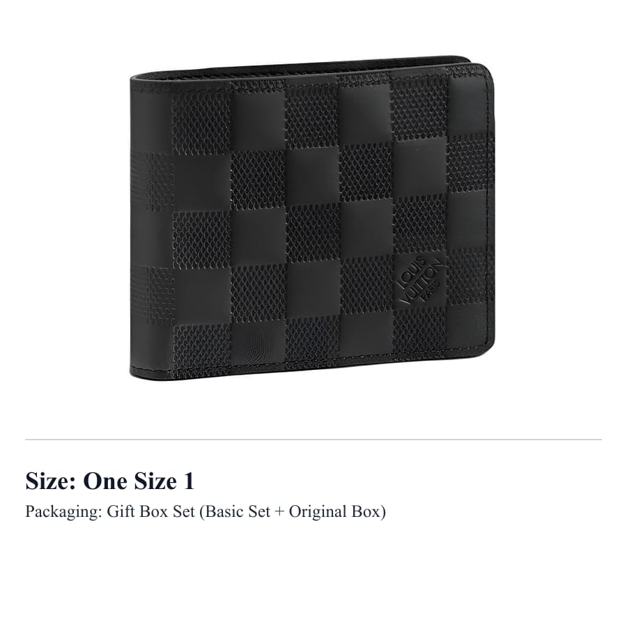 LOUIS VUITTON Slender Wallet Damier Infini