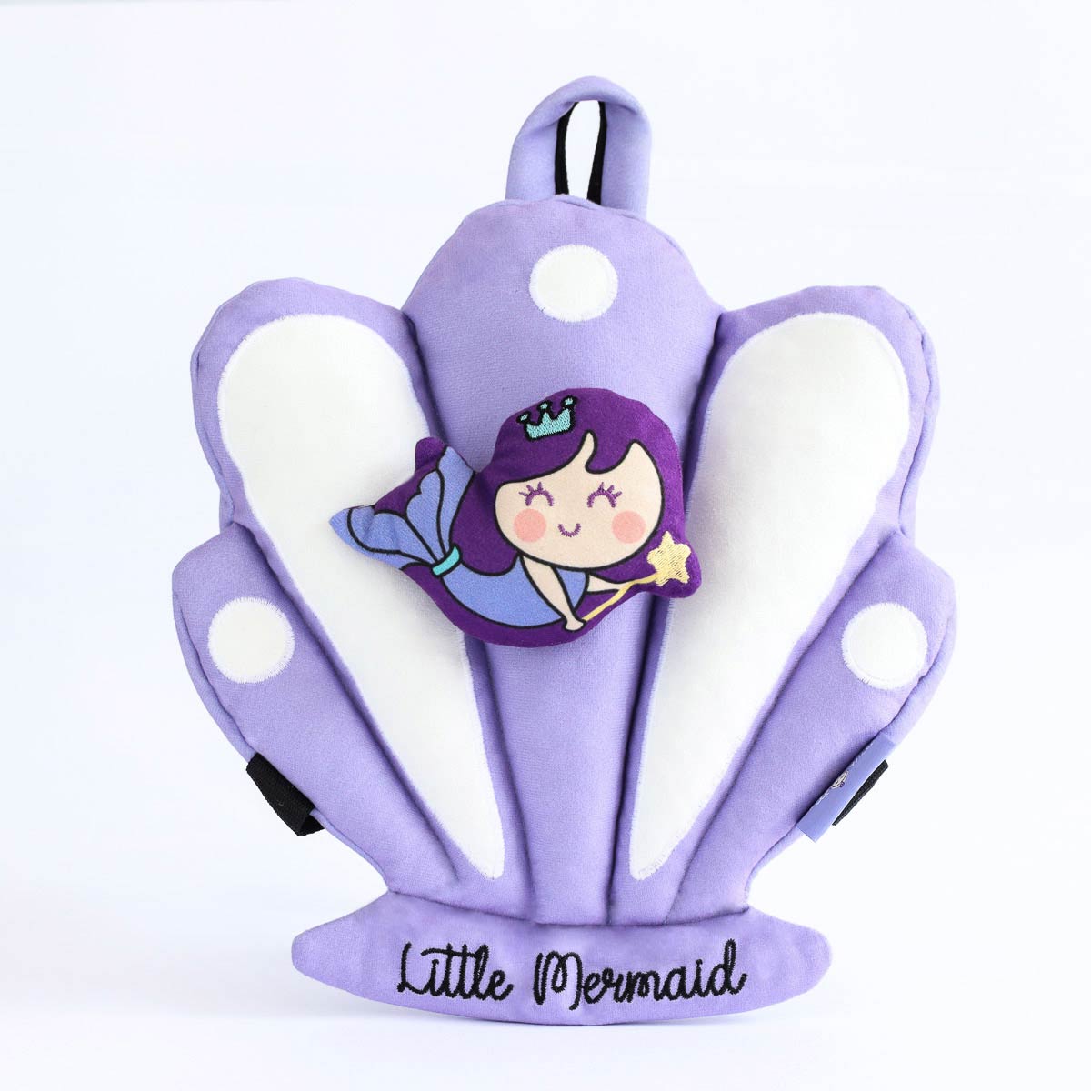 

Milk&Moo Little Mermaid Toddler Backpack, Mini, Lightweight, Comfortable Fit, Kids Backpack, Kindergarten Pre School Backpack, Purple Color