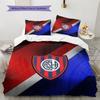 Club Atlético San Lorenzo de Almagro Pattern Bedding Quilt Set  Home Decoration  Gift (1 * duvet cover + 2 * pillowcase  without core)