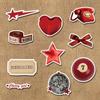 10/30/50pcs Cool Downtown Y2K Girls Cartoon Stickers for Laptop Notebook Phone Stationery Vintage Aesthetic Decoration Sticker