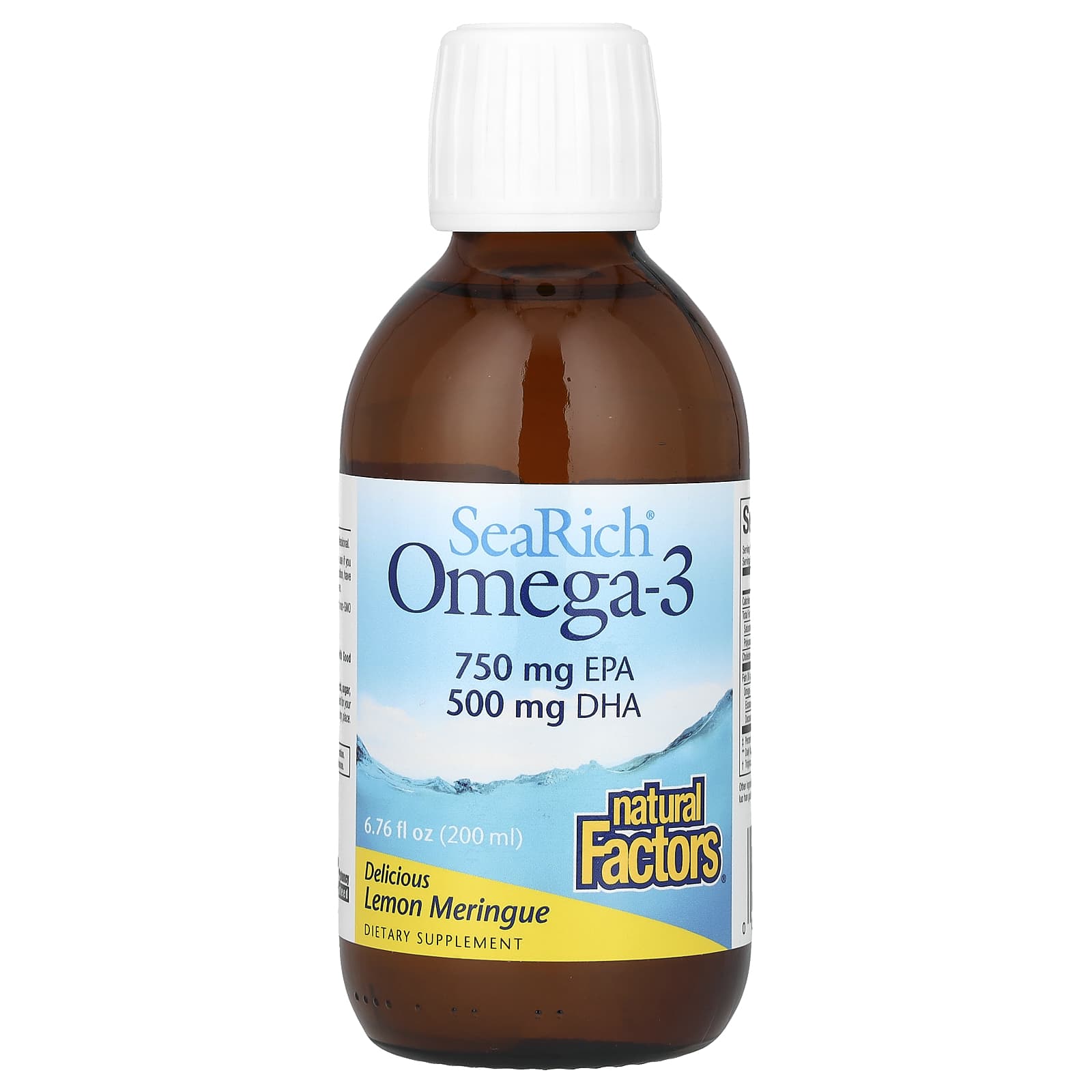 

Searich Omega 3, Delicious Lemon Meringue, 200Ml (6.76Fl Oz)