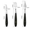5pcs Painting Knife Spatula Palette Stainless Steel Arts Drawing Blades Kits Gouache Paint Craft Supplies for Artist Canvas