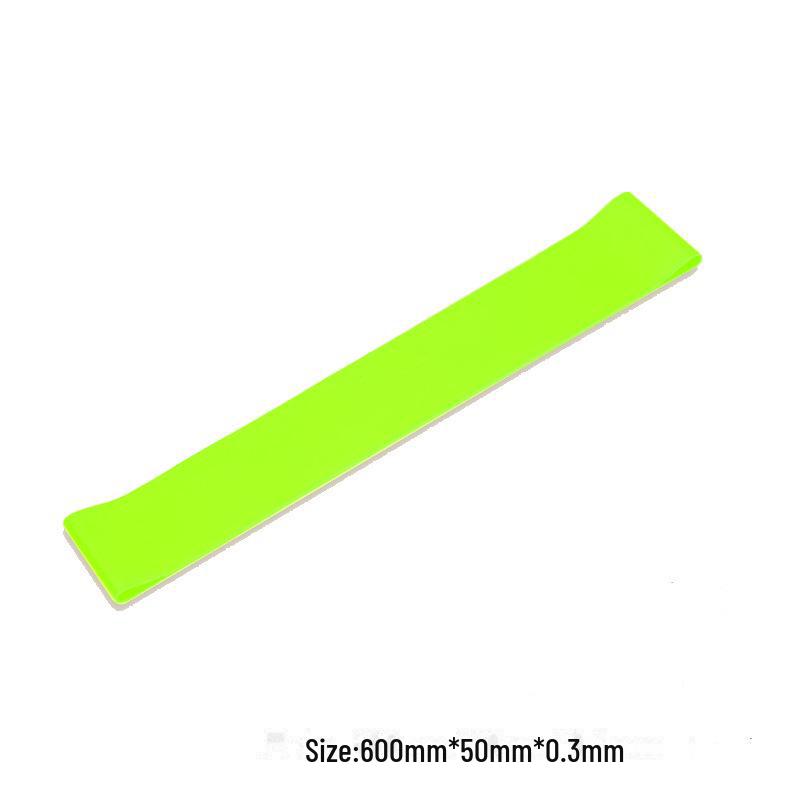 Silicone Yoga and Fitness Resistance Band for Squats and Rehabilitation.