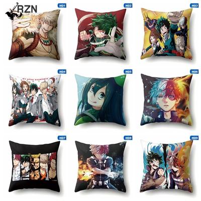 Anime Manga Boku No Hero Academia My Hero Academia Midoriya Ikuhisa Pillow 45*45cm Pillow Case Cover Seat Bedding Cushion