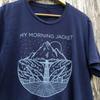 Reprint My Morning Jacket Band Basic Style Navy  Unisex Tee  BL1733 Unisex T-Shirt