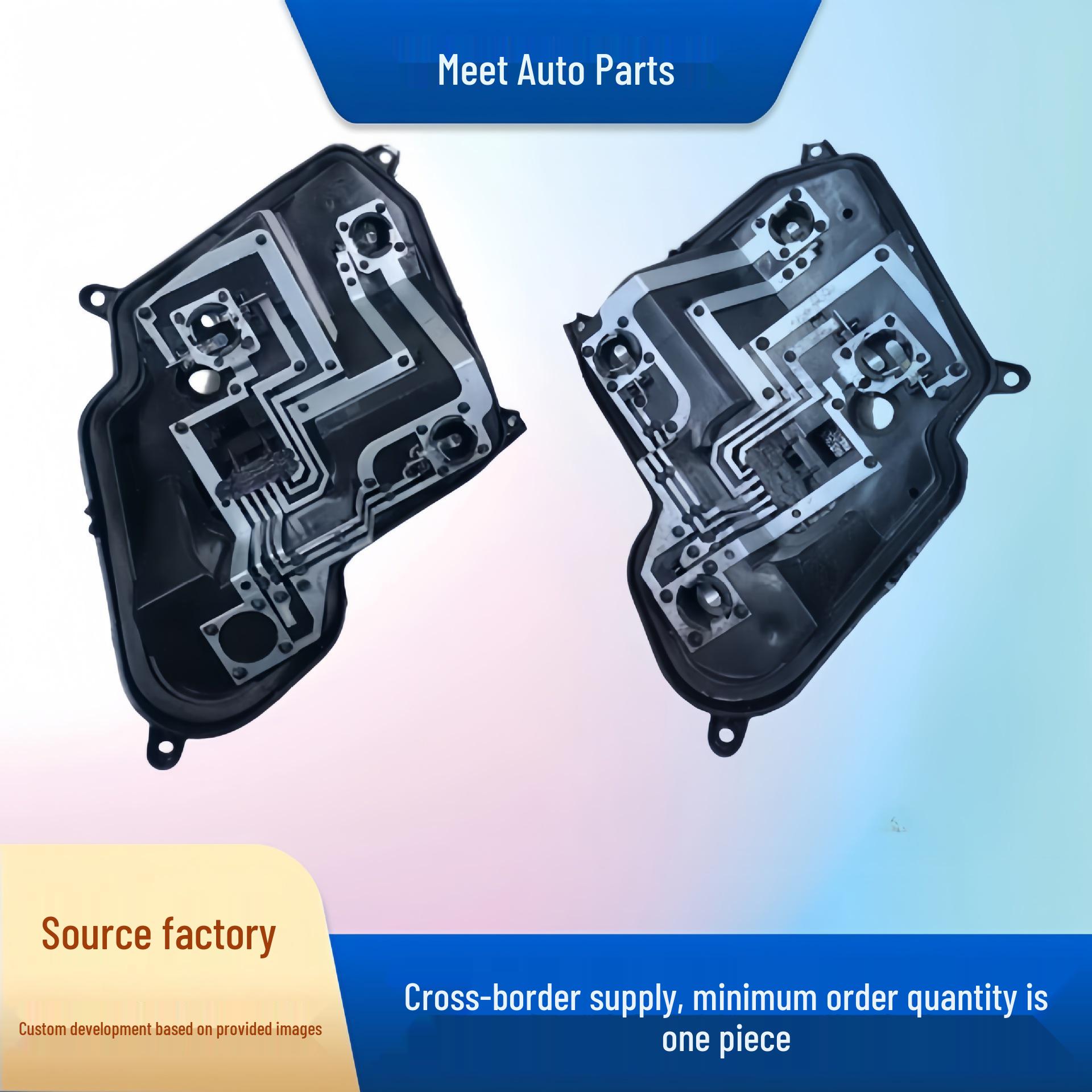 Left & Right Taillight Circuit Boards for Peugeot 301 (2014-2016 Models) Left Side чёрный