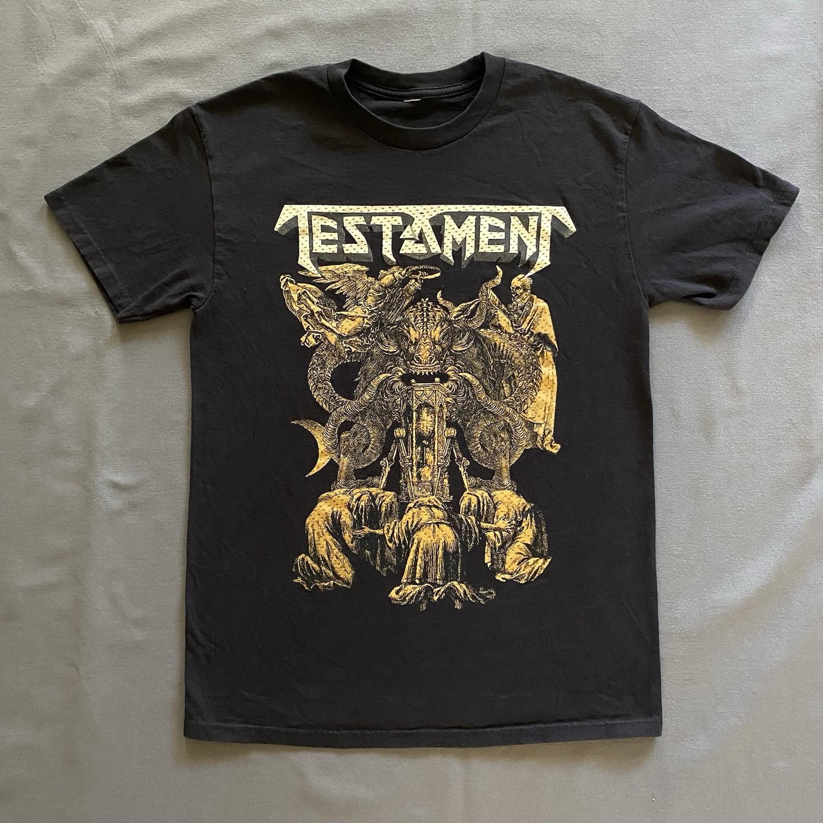 Testament Demonarchy T Mens Size Small Black Band Music Metal Thrash Unisex T-Shirt XL