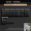 Xiaomi 133+ Gradient Shine through backlit RGB Gamer Keycap For Mx Switch Mechanical Keyboard OEM Profile PBT Keycap ISO Layout Key cap
