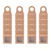 25 Pcs Wine Bottle Gift Box Kraft Paper Hanging Gift Box for Wedding Festival Chocolate