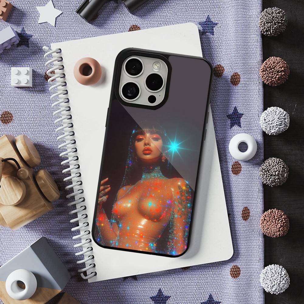 Vintage Art Diamond Phone Case For iPhone 16,15,14,13,12,11,Pro,Max,Plus,Mini,Magsafe,Magnetic Wireless Charging Case
