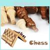 High-quality Folding Chessboard With Handcrafted Wooden Pieces For Strategic Gameplay