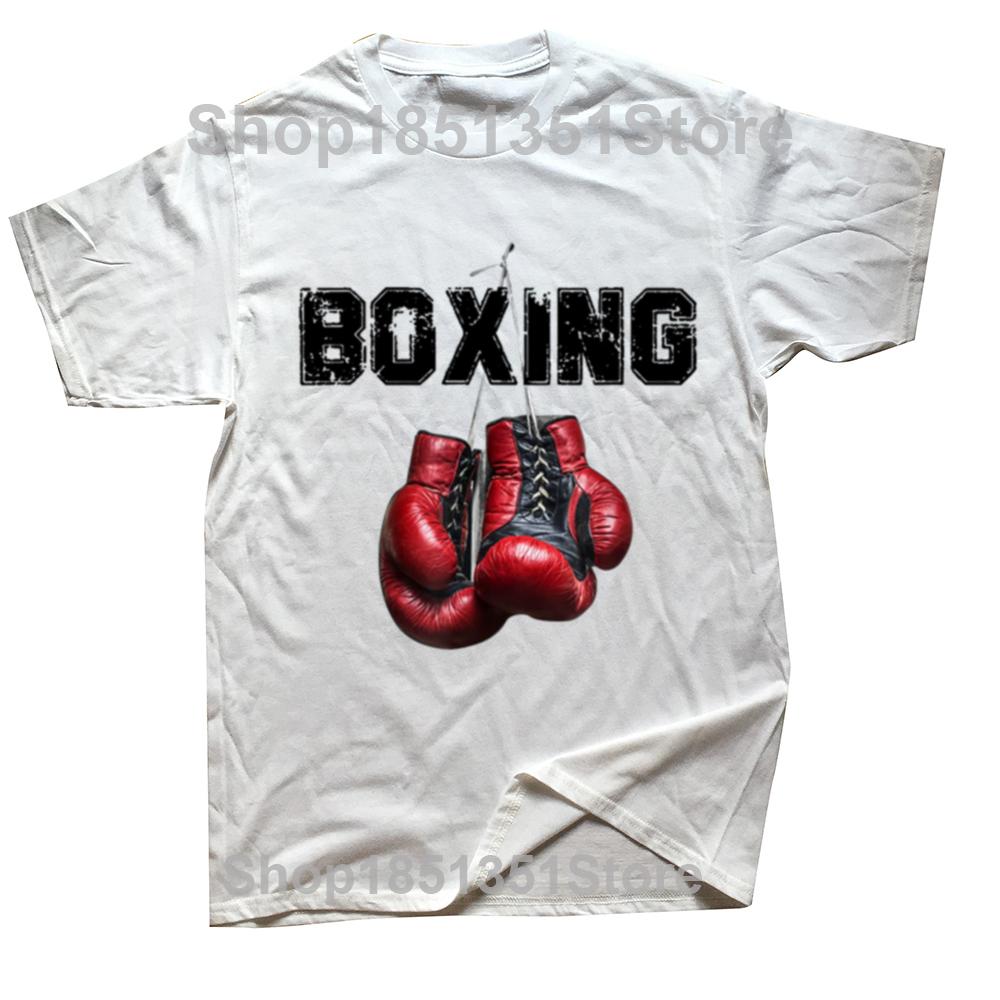 Funny I Love Boxing T Shirts Graphic Cotton Streetwear Short Sleeve Birthday Gifts Summer Style Tshirt Mens Clothing