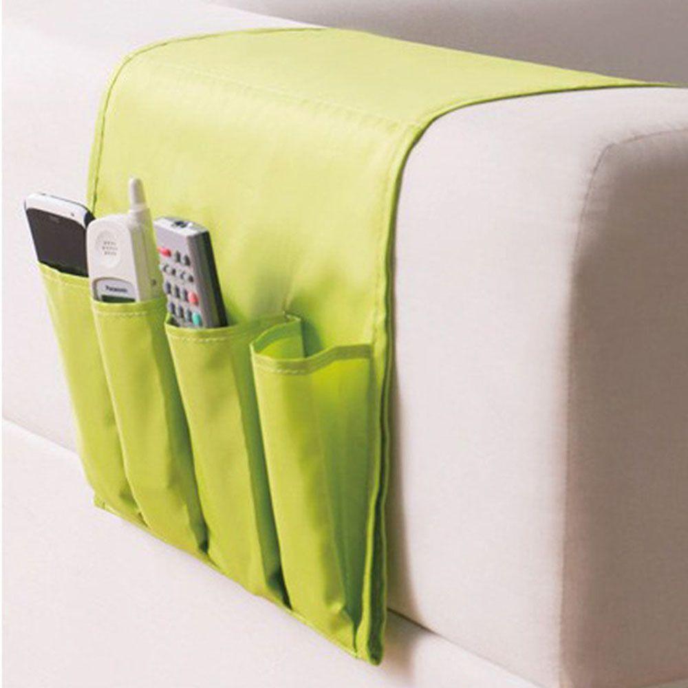 Household Hanging Sofa Side 4 Pockets Pouch Storage Bag Holder Organizer