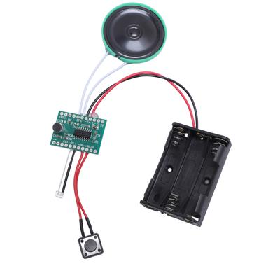 Recordable Greeting Cards Voice Module Sound Chip Recorder Board for Musical Talk 240 Seconds