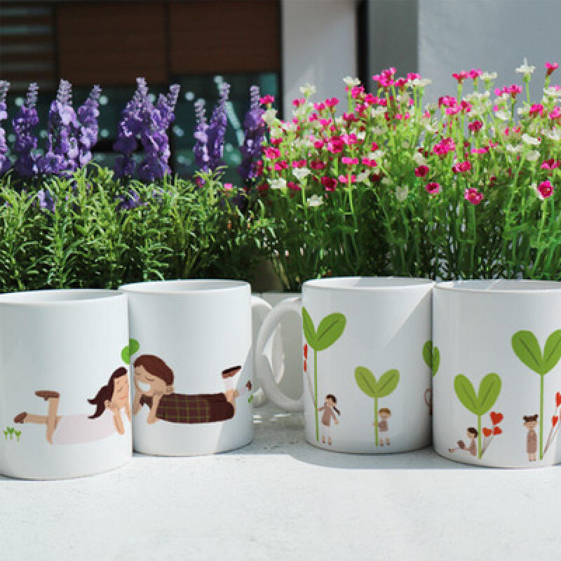 

ig372-Design Mug 4p-Spring Sprout Friends