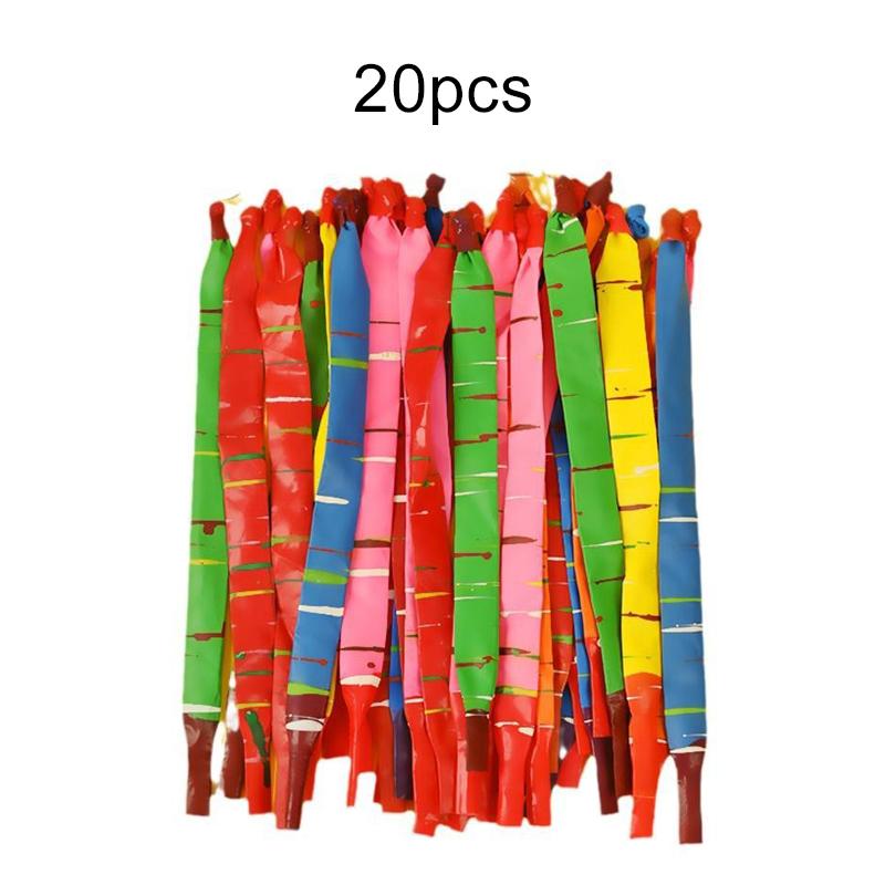 10/20pcs Rocket Balloon Flying Squeaking Mixed Color Outdoor Activities Games Latex Balloon Festive Wedding Party Decoration TMZ