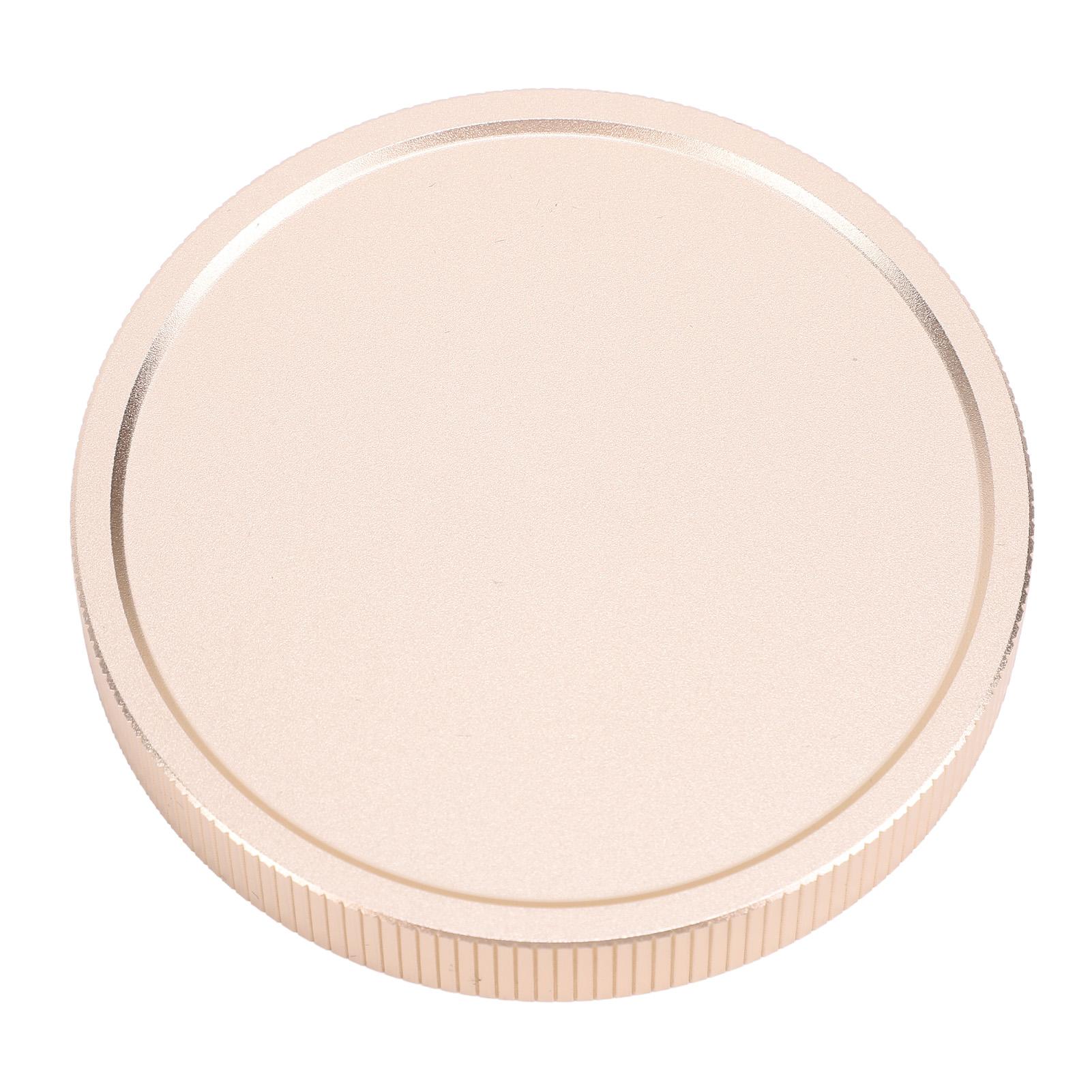 

Крышка объектива камеры пылезащитная водонепроницаемая устойчивая к царапинам алюминиевая защитная крышка объектива для Mini 90 розового золота