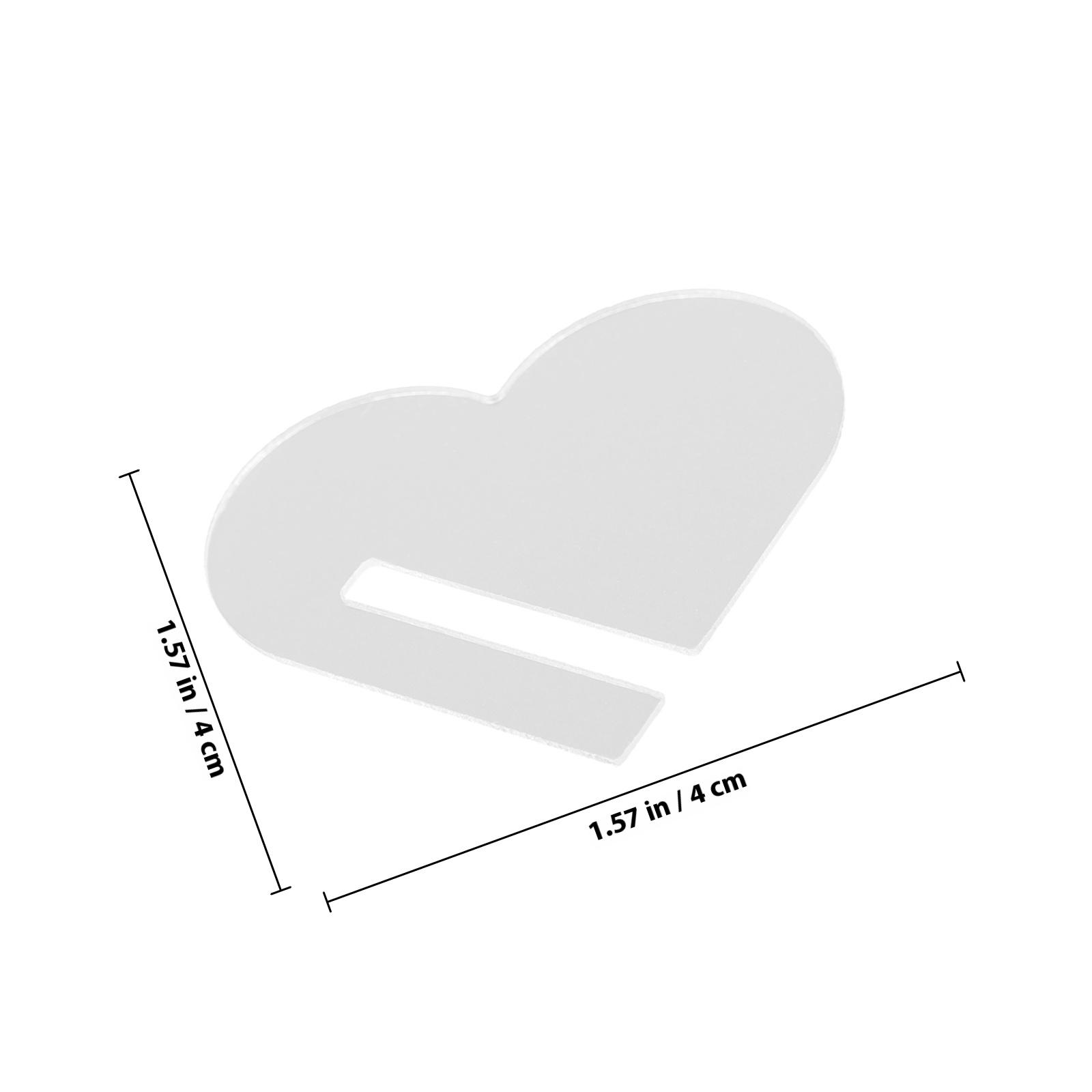 

30Pcs Transparent Acrylic Wine Charms Sturdy Easy Install Drink Tags for Parties Events Drink Tags Wine Cup Markers other прозрачный