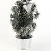 40cm Artificial Tabletop Xmas Tree Mini Xmas Decoration Tree with LED Light Decoration for Xmas Day