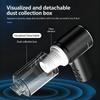 1SET Cordless Handheld Car Vacuum Cleaner Dual Use Suction and Blowing Portable Rechargeable for Car Interior