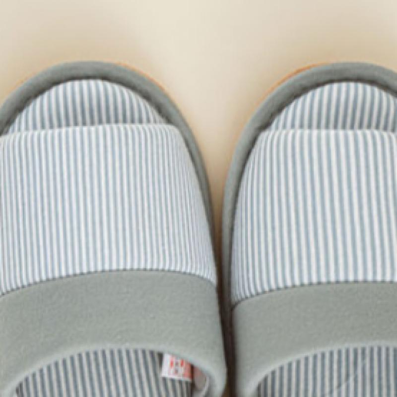 Daiso Stripe Color Cushion Living Room Shoes 240 260 Mm Mint