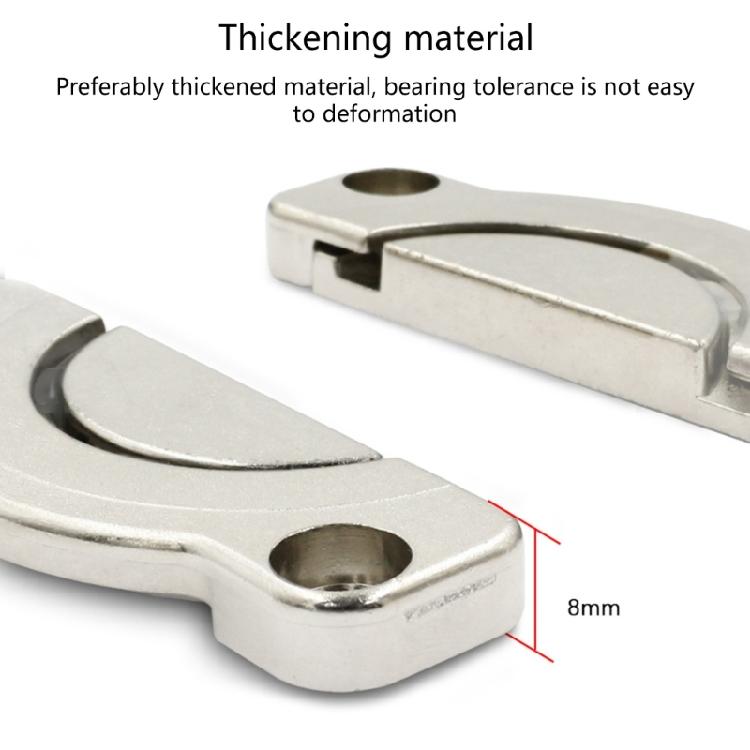 Dining Table Leaf Fastener Metal Hardware Fastening Combination Joint for DIY