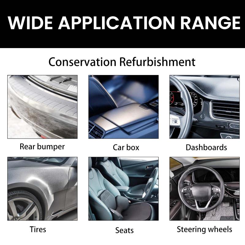 Car Interior Paste Auto Interior Panel Renewal Wax Coating Leather Plastic Rubber Polish Repair Reconditioning Cream Care 100G
