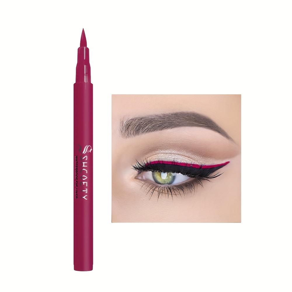 12 Kolorowy Matowy Wodoodporny Płynny Eyeliner Trwały Kolor Farba do Twarzy