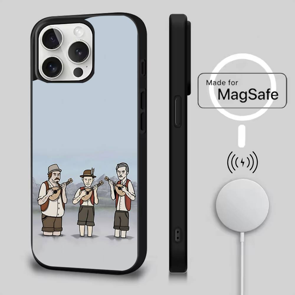 

Game Rusty Lake Phone Case For iPhone 17,16,15,14,13,12,11,Pro,Max,Plus,Mini,SE4,E Magnetic Magsafe Wireless Charging iPhone13