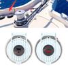 2pcs Windlass Foot Switch Up and Down White Hands Free Universal for Marine Boat Ship Anchor DC 12V 24V