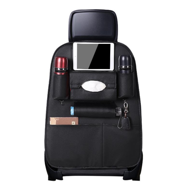 Waterproof Leather Car Seat Back Storage Pocket