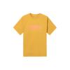 Levis 70S Series Letter Print Crew Neck Short Sleeve T-Shirt Men Tops Yellow 87373-0009