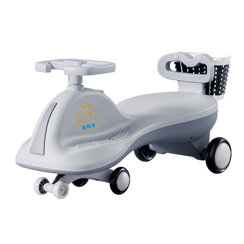 Children's Anti-Rollover Twist Car Scooter, Ages 1-18