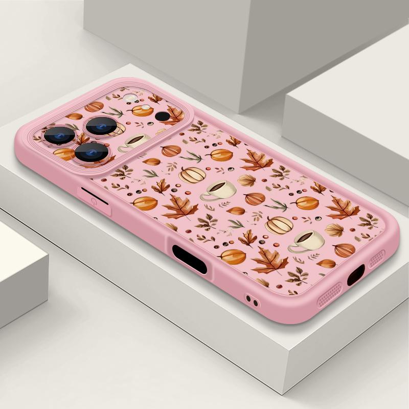 Mini Pumpkin Pattern Phone Case For iPhone 17 16e 15 16 Pro Max 14 16 Plus For iPhone Air 13 12 Pro Max 11 Soft Silicone Cover