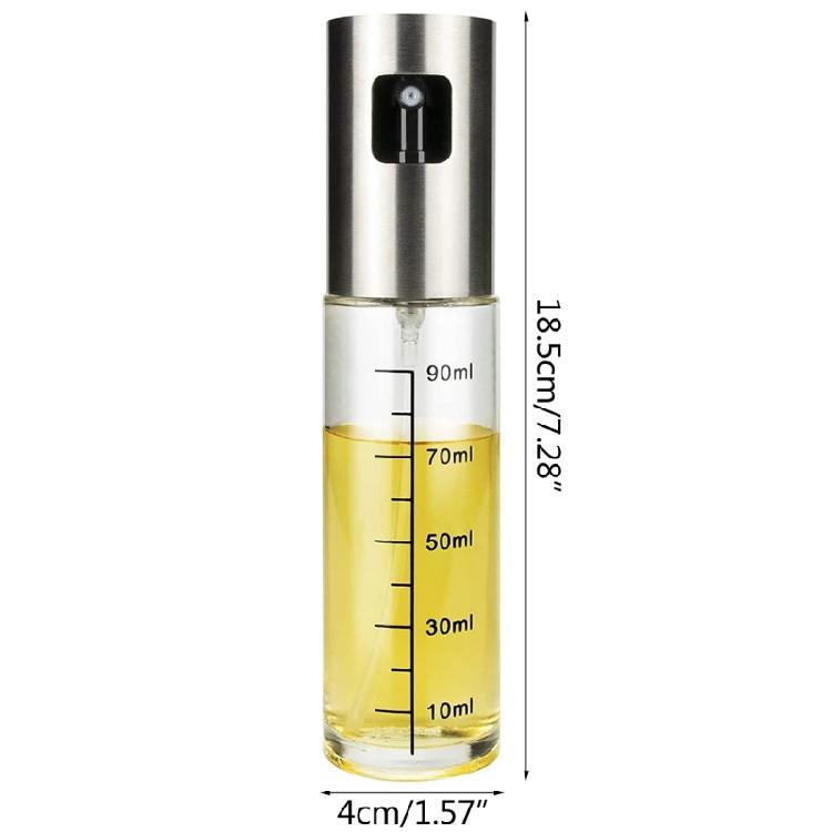 3/4/5Pieces Oil-Spritzer Air Fryer Press Type Refillable Olive-Oil-Sprayer Tool