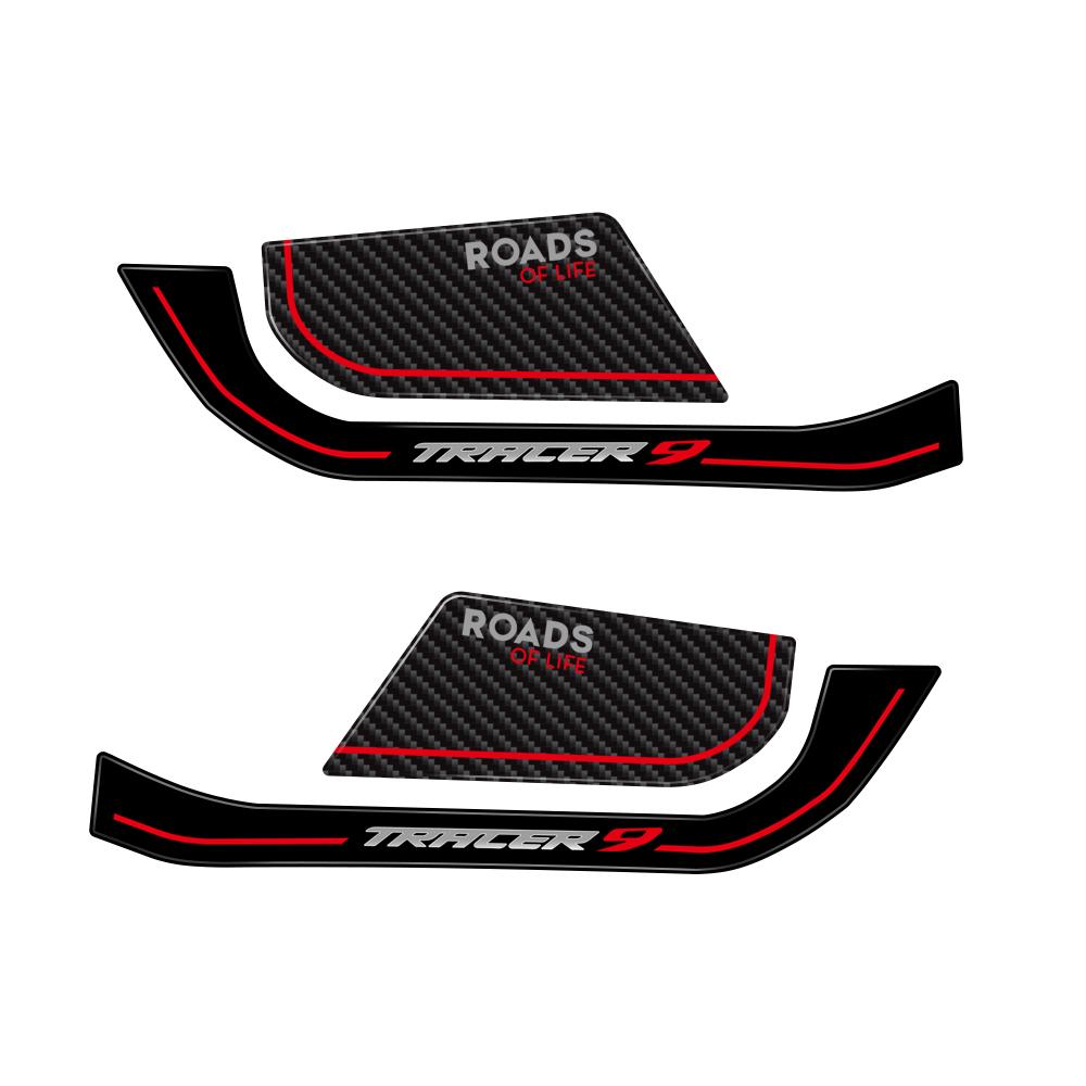 

Для YAMAHA tracer 9 TRACER9 TRACER 9 2022 2023 мотоциклетные детали 3D эпоксидная смола наклейка защита для рук sticker set A