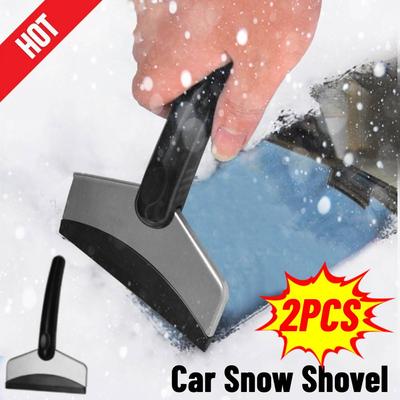 1-6PCS Multifunktions-Schneeräumschaufel Eiskratzer für Auto-Windschutzscheibe Schneeschaufel Autoglas-Reinigungsbürste Autozubehör