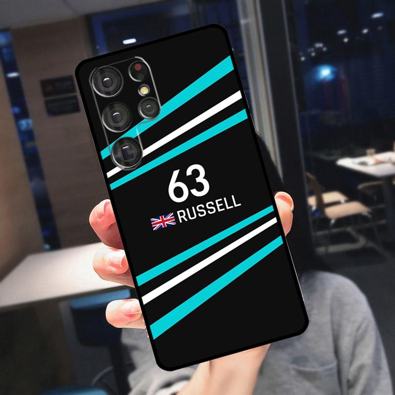 George Russell Cover For Samsung Galaxy S23 S24 S25 Ultra S21 S22 S20 S9 S10 Plus S21 FE S24 FE Phone Case