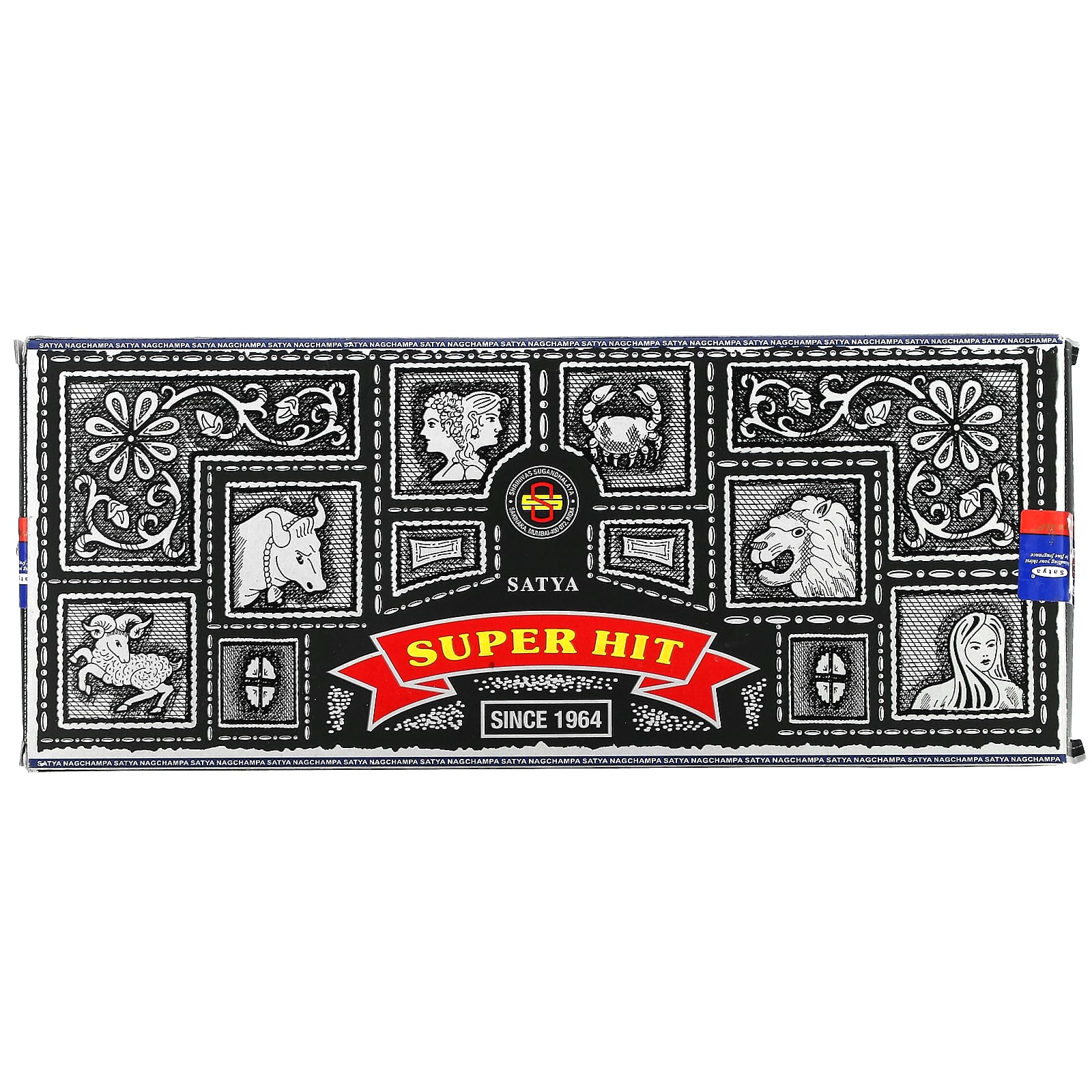 

Sai Baba, Satya, Super Hit Incense, 100г