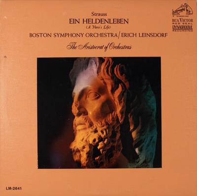 LP Record RICHARD STRAUSS, BOSTON SYMPHONY OR - Ein Heldenleben (A Hero's Life) LM2641 RCA Victor Red  1963 US Classical Used