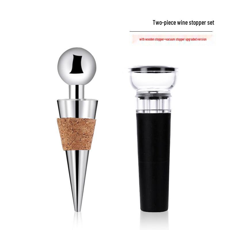 Premium Universal Vacuum Wine & Whiskey Bottle Stopper