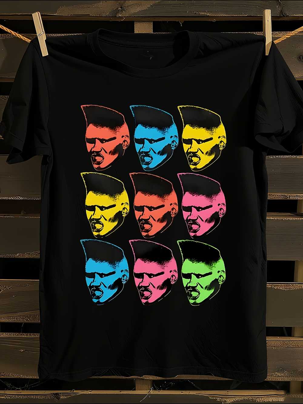 

Grace Jones Faces Graphic T-Shirt M