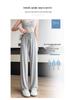 Women's Summer High-Waisted Wide-Leg Slimming Pants - Plus Size, Sun Protection, Loose Fit, Casual Style