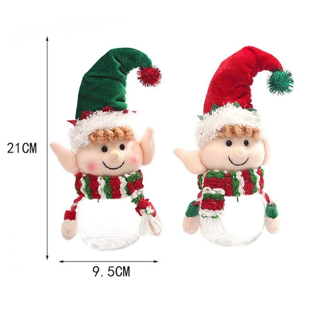 Doll Gift Pendant Christmas Tree Christmas Decoration Elf Gift Bags Candy Jar Storage Bottle