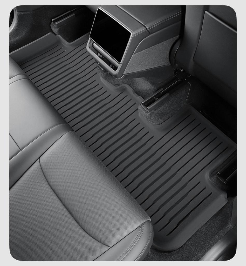 Full Coverage Floor Mats for Tesla Refreshed Model Y/YL - TPE Accessories