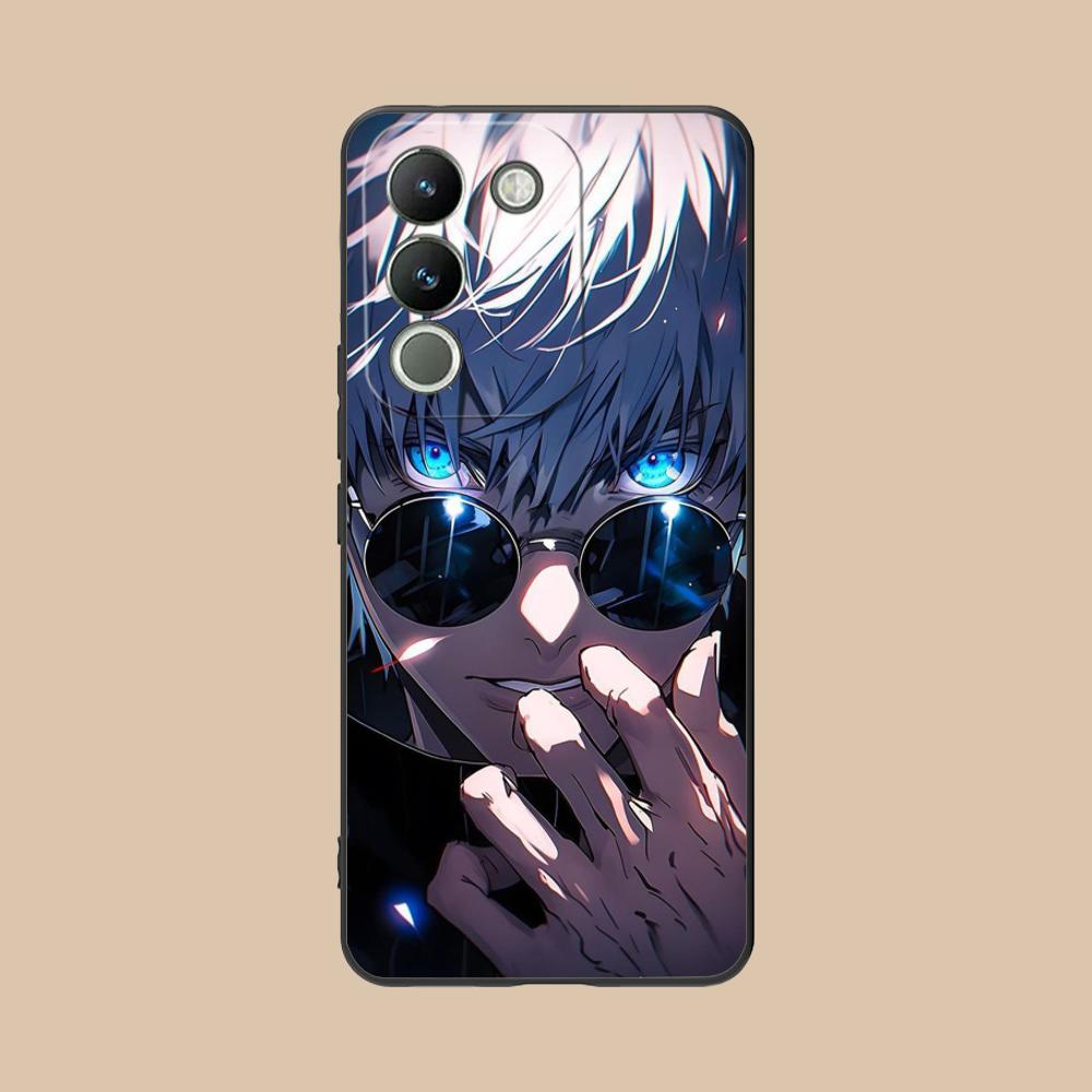 Jujutsu Kaisen Satoru Gojo Phone Case for VIVO V60 V50 V40 V30 V29 V27 V25 V23 Pro Lite 5G Colorful Printing Cover Cover Pretty
