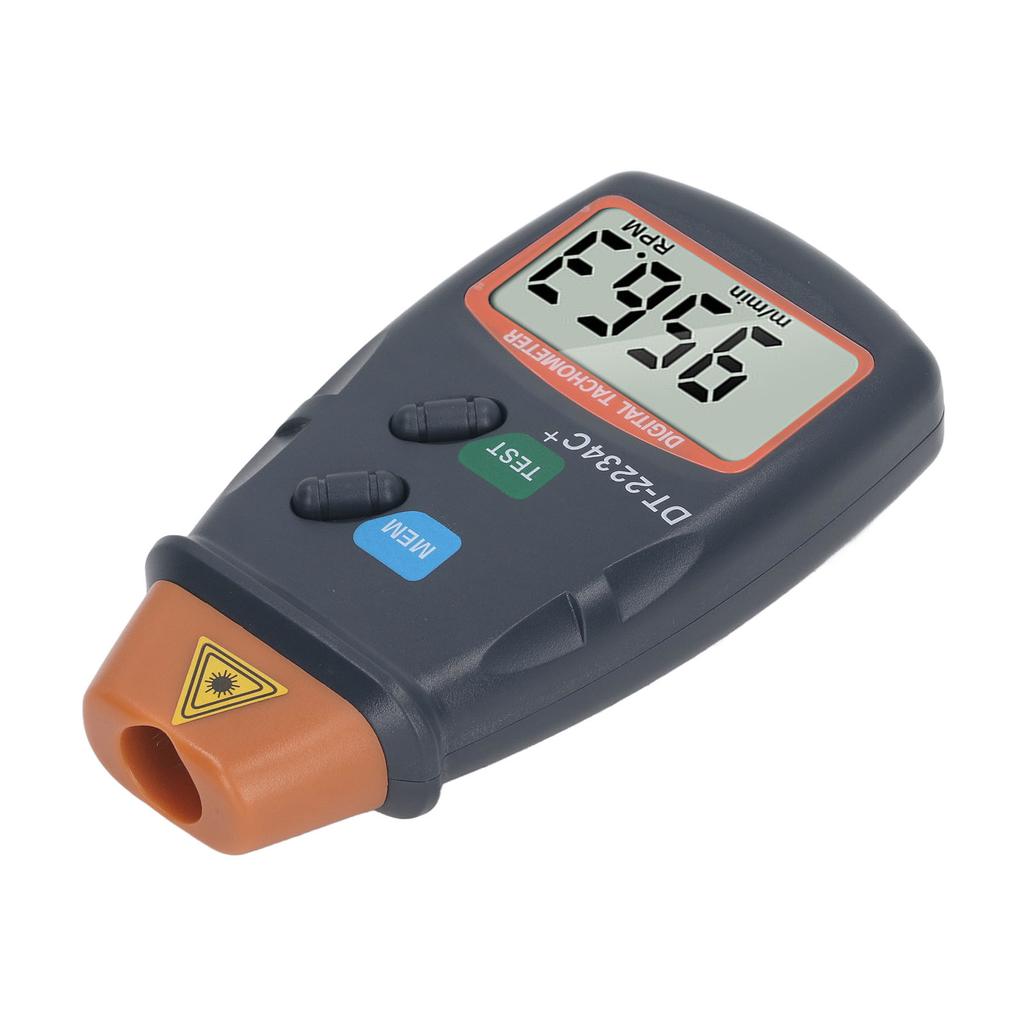 Digital Tachometer Laser Photo Non Contact Tach Meter Measurement Tool for Lathe RPM