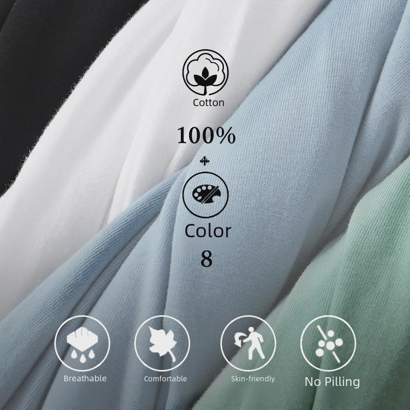 Men's Trendy Long-Sleeve Pure Cotton Sweatshirt - Spring/Autumn 2022