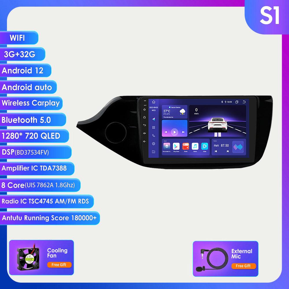 8G+128GB 2din Android Car Radio priekš